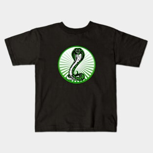 King Cobra Sun Snake Kids T-Shirt